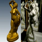 Byr Bacchante, Jean Jules Pendariès (arşiv kalitesi) (Plastik Aparattır!!!) 3D - 4