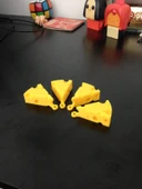 Byr İsviçre Peyniri Anahtarlık (Sadece Plastik Aparattır!!!) 3D - 3