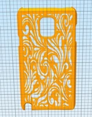 Byr VAKA CEP TELEFONU NOT 4 SAMSUNG GALAXY (Sadece Plastik Aparattır!!!) 3D - 4