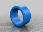 Byr Basit Altın Yüzük (Sadece Plastik Aparattır!!!) 3D thumbnail 2