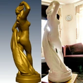 Byr Bacchante, Jean Jules Pendariès (arşiv kalitesi) (Plastik Aparattır!!!) 3D - 3