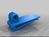 Byr GoPro Ayakkabı Bağcığı Klipsi (Sadece Plastik Aparattır!!!) 3D - 2