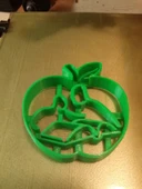 Byr Saskatoon Devlet Okulu Kurulu Kurabiye Kesici (Sadece Plastik Aparattır!!!) 3D - 4