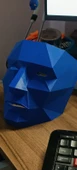 Byr jpark'tan Düşük Poli Kulaksız Maske (Sadece Plastik Aparattır!!!) 3D - 2