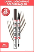 Maybelline New York Build a Brow 2in1 Kaş Kalemi ve Jeli Ash Brown - 1