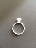 Byr Elmas yüzük (Plastik Aparattır!!!) 3D thumbnail 3