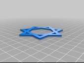 Byr Geniş heptagram kolye (Plastik Aparattır!!!) 3D thumbnail 3