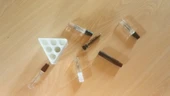 Byr Parfüm numunesi için saklama kutusu (6 yuva) (Sadece Plastik Aparattır!!!) 3D - 3