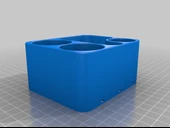 Byr Banyo için diş macunu ve oral-b diş fırçası standı. 100x85x50 (Sadece Plastik Aparattır!!!) 3D - 3