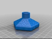 Byr Duş Başlığı 1/2' (Sadece Plastik Aparattır!!!) 3D thumbnail 3