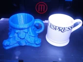 Byr Sütun espresso fincan (Sadece Plastik Aparattır!!!) 3D - 1