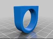 Byr Kare Yüzük (Plastik Aparattır!!!) 3D thumbnail 2