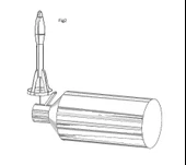 Byr Roket Bilimi - Konserve Hava Roketi (Sadece Plastik Aparattır!!!) 3D thumbnail 3