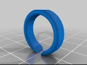 Byr Sadece basit bir yüzük (Plastik Aparattır!!!) 3D thumbnail 2