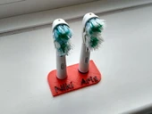 İki Oral-B / Braun için Diş Fırçalığı (Plastik Aparattır!!!) - 1