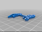 Byr Mezuniyet 2016 kart ön veya anahtar yüzük fermuar çekme (Plastik Aparattır!!!) 3D thumbnail 4