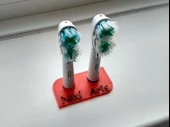 İki Oral-B / Braun için Diş Fırçalığı (Plastik Aparattır!!!) - 2