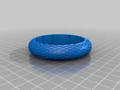 Byr Moda 3D baskılı bilezikler (Sadece Plastik Aparattır!!!) 3D thumbnail 1