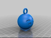 Byr Allık Anahtarlık (emoji) (Sadece Plastik Aparattır!!!) 3D - 2