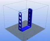 Byr Beş diş fırçası standı (Sadece Plastik Aparattır!!!) 3D - 3