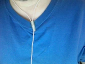 Byr Elma Kulak Tomurcuk Gömlek Klipsi (Plastik Aparattır!!!) 3D - 1