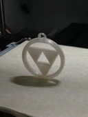 Byr Zelda Efsanesi Basit Triforce Kolye Ucu (Sadece Plastik Aparattır!!!) 3D thumbnail 1