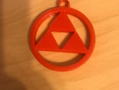 Byr Zelda Efsanesi Basit Triforce Kolye Ucu (Sadece Plastik Aparattır!!!) 3D thumbnail 4