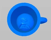 Byr Çığlık atan Güneş Kupası (Plastik Aparattır!!!) 3D thumbnail 1