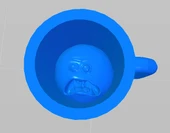 Byr Çığlık atan Güneş Kupası (Plastik Aparattır!!!) 3D thumbnail 2