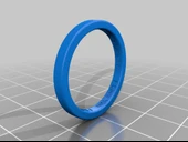 Byr Seni Seviyorum Damgalı Yüzük (Plastik Aparattır!!!) 3D thumbnail 2