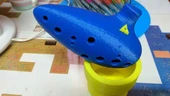 Byr Triforce Sembollü Ocarina (Plastik Aparattır!!!) 3D thumbnail 5
