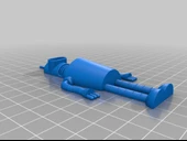 Byr Bender Buzdolabı Mıknatısı (Sadece Plastik Aparattır!!!) 3D thumbnail 3