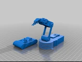 Byr Robotik kol "kenar" (Sadece Plastik Aparattır!!!) 3D thumbnail 3