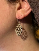 Byr Küpe Arabesco (Plastik Aparattır!!!) 3D - 4