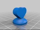 Byr tabanı olan kalp (Plastik Aparattır!!!) 3D thumbnail 2