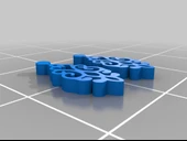 Byr Küpe Arabesco (Plastik Aparattır!!!) 3D - 3