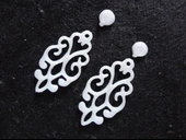 Byr Küpe Arabesco (Plastik Aparattır!!!) 3D - 2