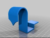 Byr Ikea MOLGER havlu askısı (Plastik Aparattır!!!) 3D - 3