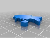 Byr Dedektif Siluet Kolye Kolye (Plastik Aparattır!!!) 3D thumbnail 4