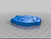 Byr RWBY Yakut kemer klipsi (Sadece Plastik Aparattır!!!) 3D - 2