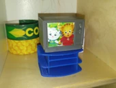 Byr Bebek Evi Televizyon Sehpası (Sadece Plastik Aparattır!!!) 3D - 3
