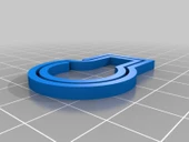 Byr Anahtarlık Anahtarlık Klipsi (Plastik Aparattır!!!) 3D thumbnail 1