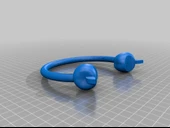 Byr Bilezik imitanzana, elma bileziği (Sadece Plastik Aparattır!!!) 3D thumbnail 3