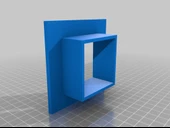 Byr Üniversal Şekilli Kesilmiş - Kare (Sadece Plastik Aparattır!!!) 3D - 2