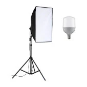 Cazip Shop Video Softbox Sabit Işık Seti Sürekli Işık 50X70 LED Işık - 1
