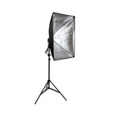 Cazip Shop Video Softbox Sabit Işık Seti Sürekli Işık 50X70 LED Işık - 2