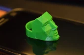 Byr Düşük Poli Maske Halkası Sürümü (Plastik Aparattır!!!) 3D - 4