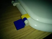 Byr Klozet Kapağı Değiştirme Menteşesi (Sadece Plastik Aparattır!!!) 3D - 1