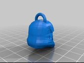 Byr Star Wars EpVII StormTrooper Kask Anahtarlığı - versiyon 2 (Plastik Aparattır!!!) 3D thumbnail 4