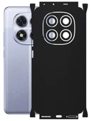 Redmi Note 14 Pro ile Uyumlu Mat Siyah Arka Kaplama - 1